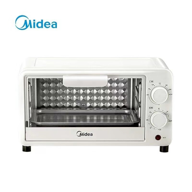 美的(Midea)电器适用电烤箱PT10X1家用10升容量多功能烘焙全自动控温定时高清大图