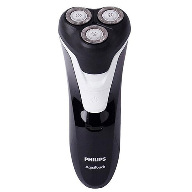 [五大良好性能]飞利浦(Philips) AT610 三刀头电动剃须刀 充电式旋转式刀头 全身水洗 干湿两用