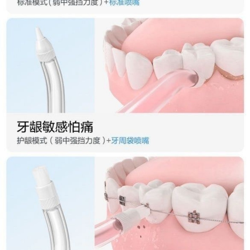 素士 W3 Pro 便携立式冲牙器 紫色 (台)高清大图