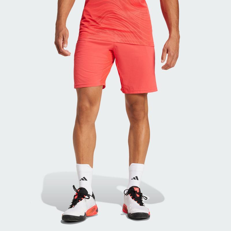 阿迪达斯(adidas)高弹力透气网球运动短裤adidasGameset系列专业