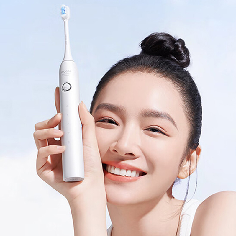 素士电动牙刷软毛护龈美白风干杀菌电动牙刷礼盒云感刷D5高清大图