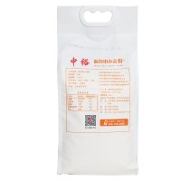 中裕(ZHONGYU)面包用小麦粉2.5kg拉丝烘焙原料 披萨粉高筋烘焙面粉面包粉面包机专用中裕出品