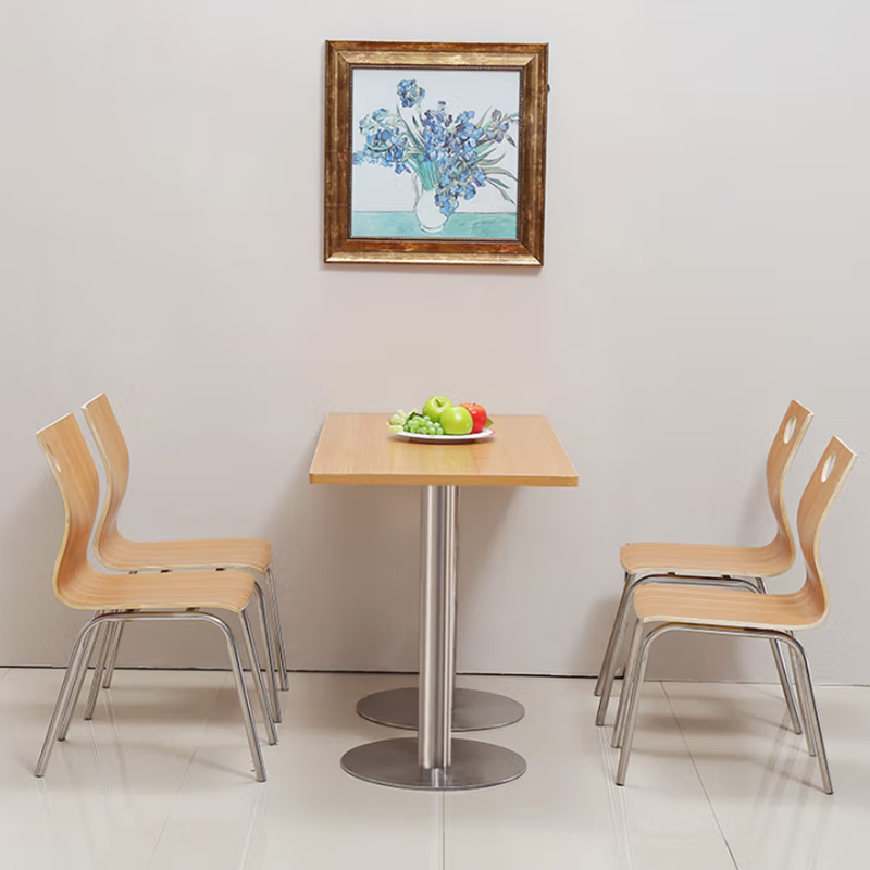 合祥源 餐桌椅组合配四椅 1200*800*750mm QX-CZ08 单位:套高清大图