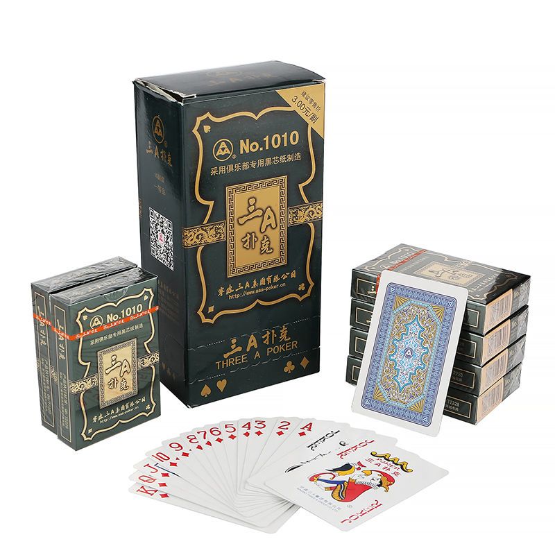 扑克3副10副三a扑克 纸 节日整箱特价新款|三a1126 5副