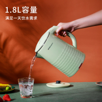 荣事达(Royalstar)电热水壶 1.8L大容量电水壶 家用大功率304不锈钢烧水壶高温消毒防干烧水瓶GS18A25