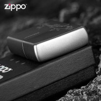 [苏宁自营]打火机正版简约锻纱步步高升礼盒套装正品芝宝Zipoo