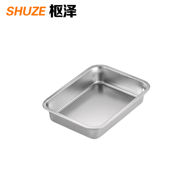 枢泽 不锈钢方盆 36*27*7CM 个高清大图