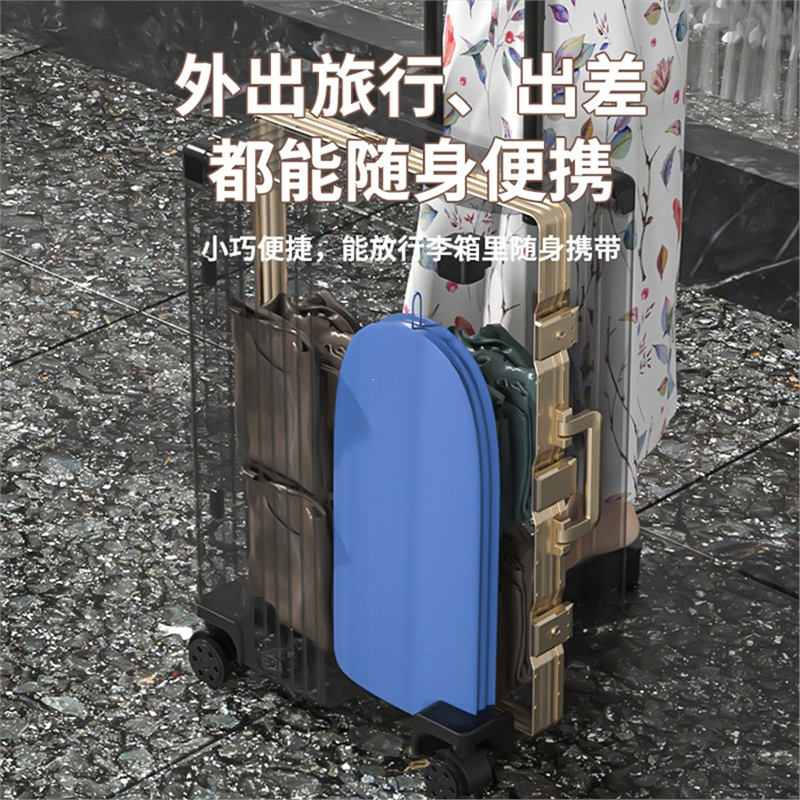 奥克斯AUX烘干机小型家用旅行便携衣服宿舍烘衣机折叠干衣机_灰色挂式干衣机+延长线(500W)