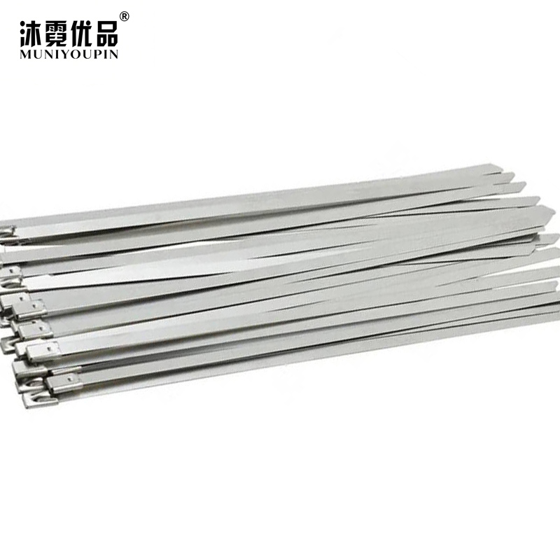 沐霓优品 不锈钢扎带 4.6*20mm 100条/包高清大图