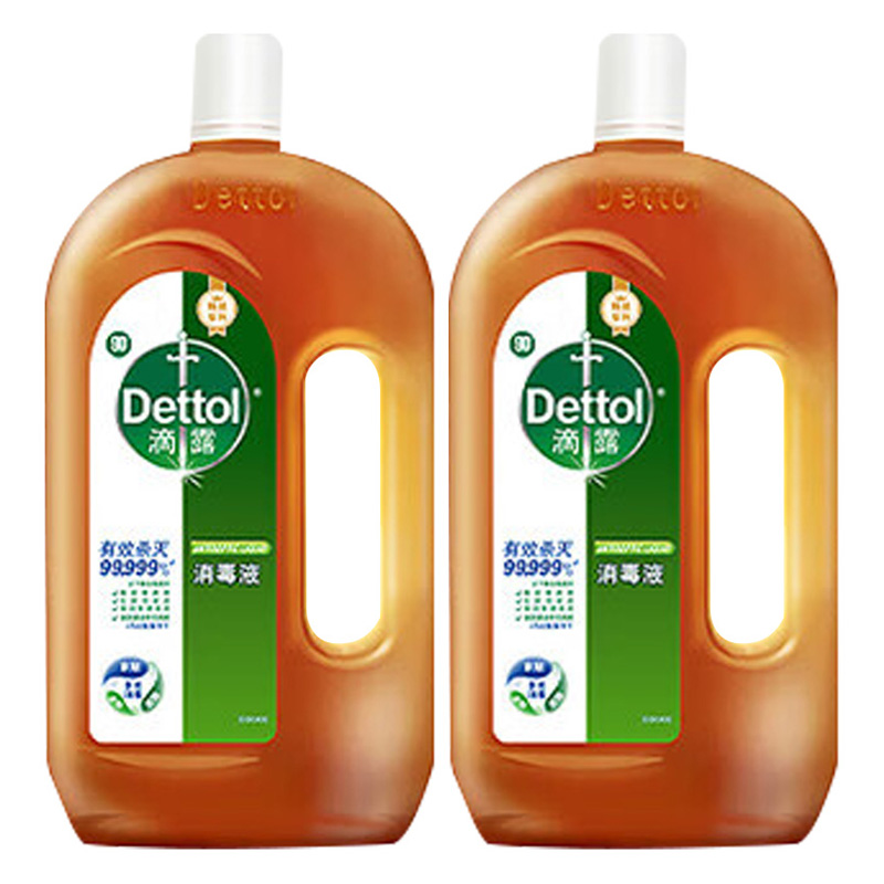 滴露消毒液消毒水衣物除菌液杀菌除螨甄选系列750ml*2瓶