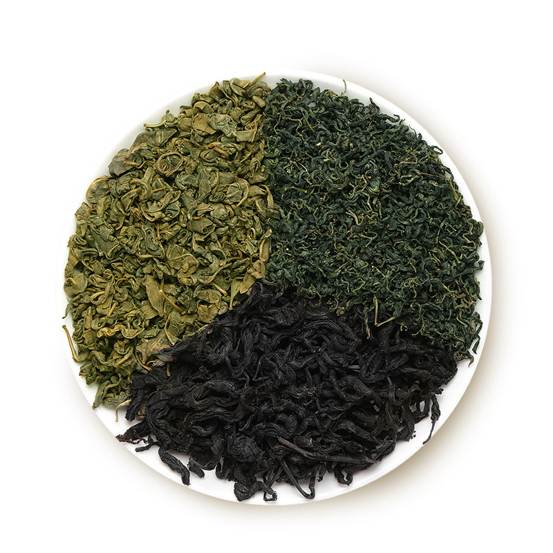 福东海 养生礼盒 七叶绞股蓝嫩叶胶股蓝杜仲茶罗布麻茶三种组合375克 中老年压茶养生茶降茶父母山高茶(HD)