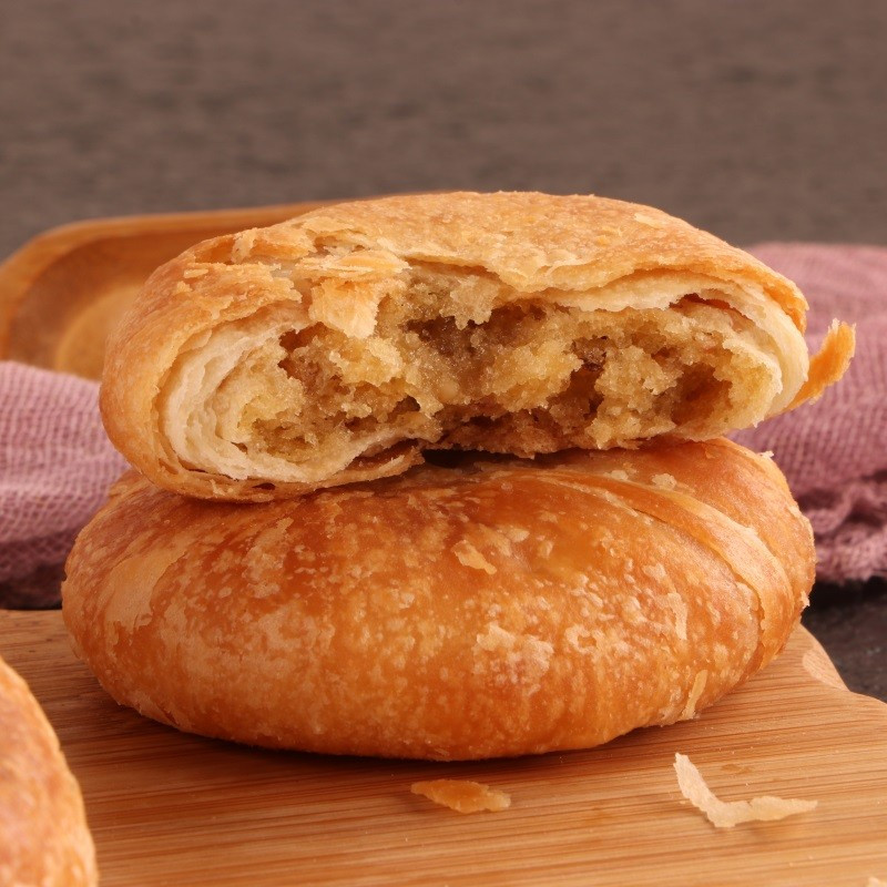 咸香酥饼整箱葱油酥饼早餐食品休闲零食小酥饼糕点散装30个盒装绿豆味