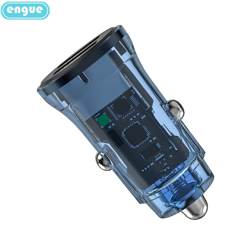恩谷(ENGUE) 双口车充15W +2USB输出充电器 CM06高清大图