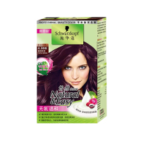 Schwarzkopf shihualou施华蔻染发剂怡然染发膏植物无氨遮盖白发不伤发紫色系 4.998蔷薇紫棕