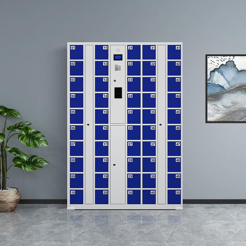 臻远 ZY-SJGB-11 智能手机柜电子设备寄存柜储物柜 50门刷卡款高清大图