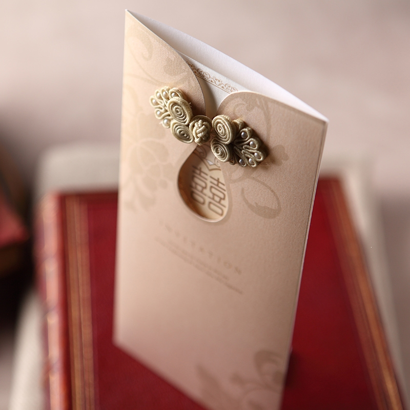 请柬喜帖婚礼订婚结婚邀请函定制中国风式高级感婚宴纸质_10份彩印三