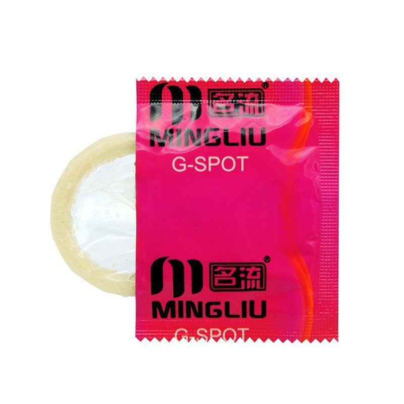 名流避孕套G 点紧绷无香型情趣安全套10只装颗粒浮点型超薄润滑 成人情趣用品