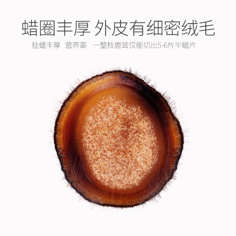 青源堂牌鹿茸.半腊片8克
