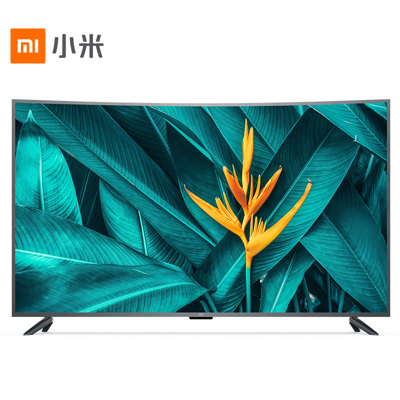 小米(mi)电视4S 55英寸曲面 金属4K超高清 人工智能语音 网络液晶平板电视机高清大图