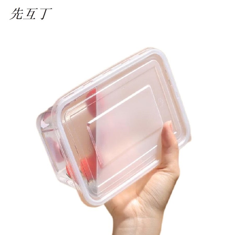先互丁 一次性长方形餐盒 多规格 箱高清大图