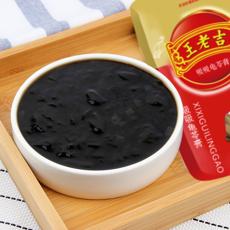 王老吉中华老字号原味吸吸龟苓膏礼盒3096g/12袋送礼团购休闲零食0脂肪高清大图