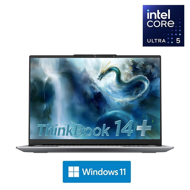 联想ThinkPad ThinkBook 14+ 00CD 14.5英寸标压便携轻薄笔记本电脑 (英特尔Evo平台认证酷睿Ultra 5 225H 32G内存 1T固态 3K)