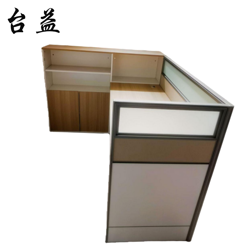 台益 办公桌 单人位屏风工位 TY-GW20241711 1735*1400*1100mm 张高清大图