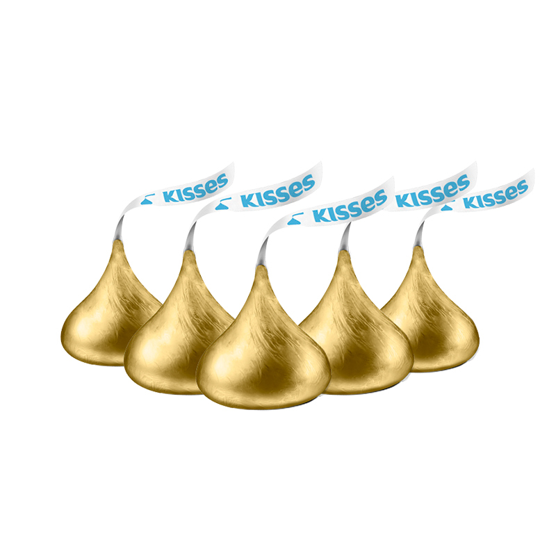 好时(HERSHEY’S) 巧克力 KISSES 牛奶味500g(红色)