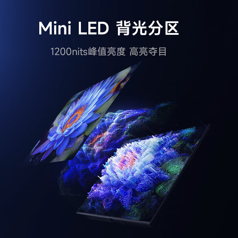 小米电视75英寸S75 MiniLED一级能效游戏竞技高刷液晶平板L75MB-SPL ssl02pdd