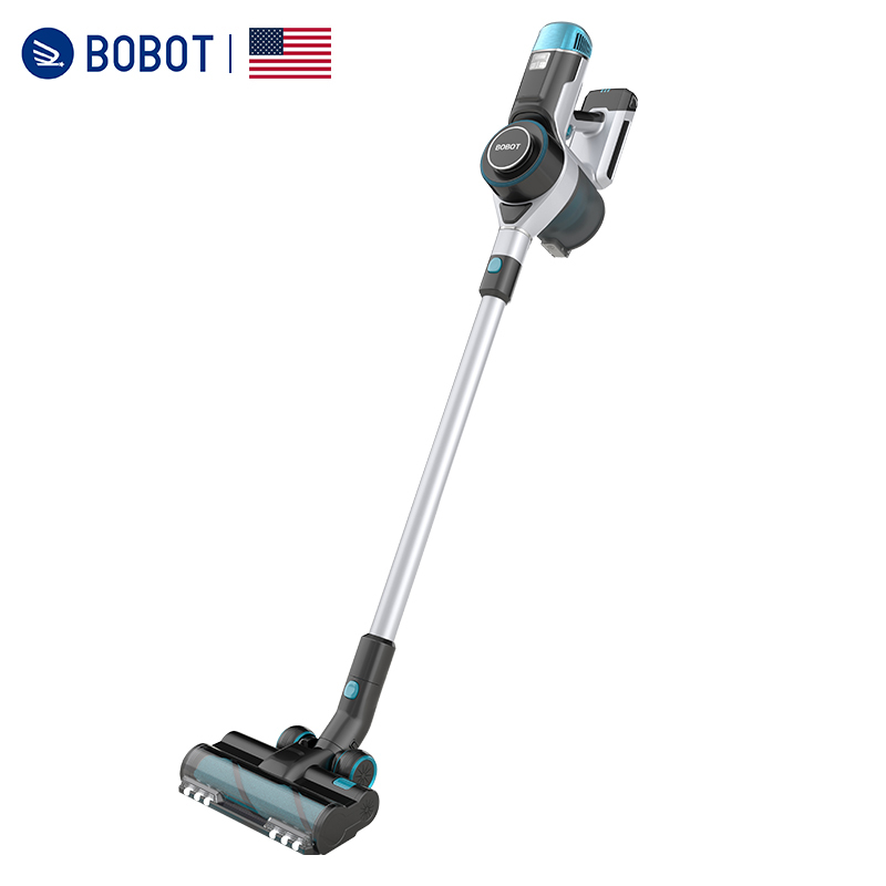 BOBOT 无线手持扫地拖地吸尘器家用大吸力除螨静音干湿两用一体机DPS 120标配