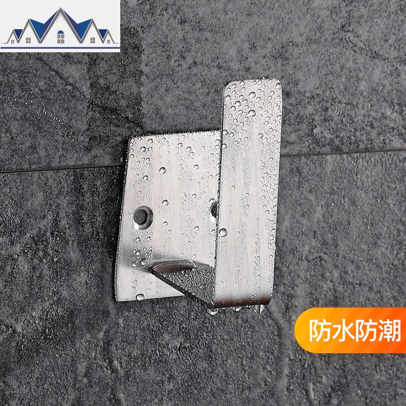 锅盖架304不锈钢免打孔厨房用品家用大菜板砧板案置物壁挂架刀架 三维工匠收纳层架高清大图