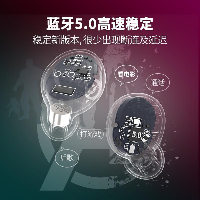 【漫威正版】（kupods）钢铁侠版 酷我联名款珍藏版真无线TWS蓝牙耳机 智能降噪 苹果/安卓手机适配 红色