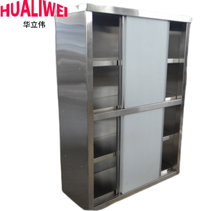 华立伟橱柜不锈钢碗柜1.8m台高清大图