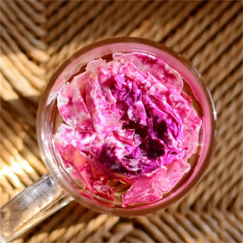 平阴玫瑰花冠茶重瓣干玫瑰非特级山东花冠茶大朵墨红玫瑰官方旗舰店9260高清大图