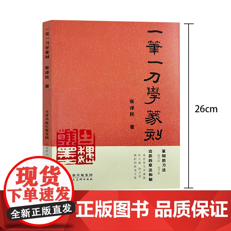 一笔一刀学篆刻 篆刻常用字典 篆刻艺术 篆刻技法入门教程 篆刻技法基础教材 天津人民美术出版社高清大图
