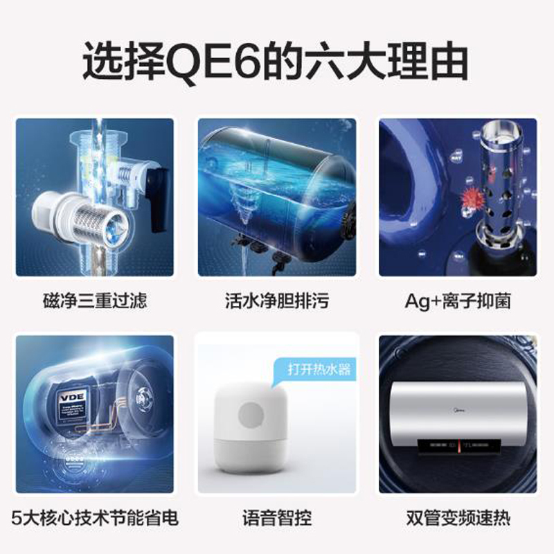 美的F60-32QE6热水器