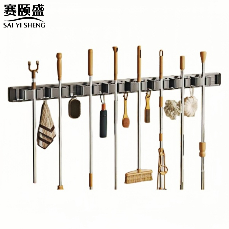 赛颐盛滑轨拖把架高清大图