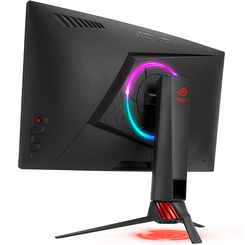 华硕(ASUS)ROG Strix XG27VQ 27英寸144HZ1800R曲率AURA-RGB信仰灯效电竞显示器 黑色