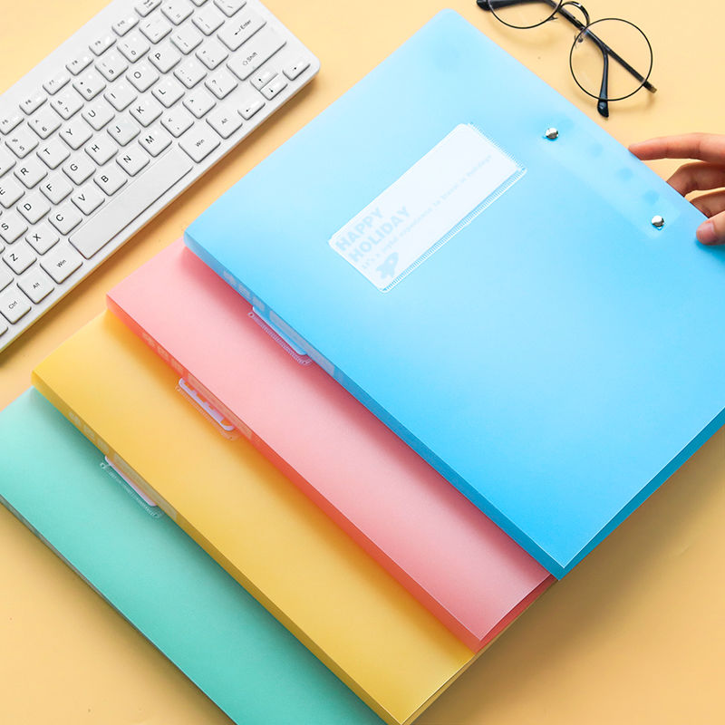 a3学科文件夹试卷夹多层小学生用卷子收纳盒试卷整理风琴包资料册