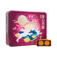 美心 双黄豆沙港式月饼740g 4枚 (盒)