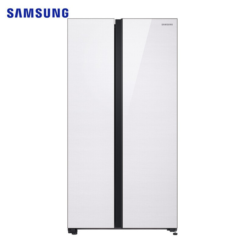三星冰箱rs62r50371lsc655升大容量风冷无霜智能变频双开门冰箱白色
