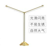 金属金色Y型桌旗办公室摆件小国旗小党旗架谈判旗架会议装饰桌旗签约旗架五星小红旗 桌上旗杆室内台旗旗帜