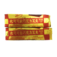 一盒36个 天津环美 巧克力瓦夫 怀旧零食 代可可脂巧克力威化 2盒