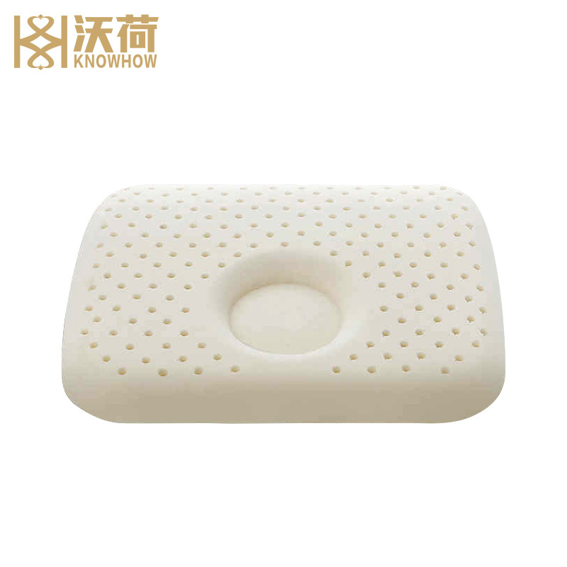 沃荷(KnowHow)泰国进口天然乳胶婴童定型枕乳胶枕45*28*3