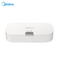 美的(Midea)消毒机家用小型除菌机便捷式紫外护理机杀菌消毒机美妆护理盒化妆品消毒盒白色 HSV-01