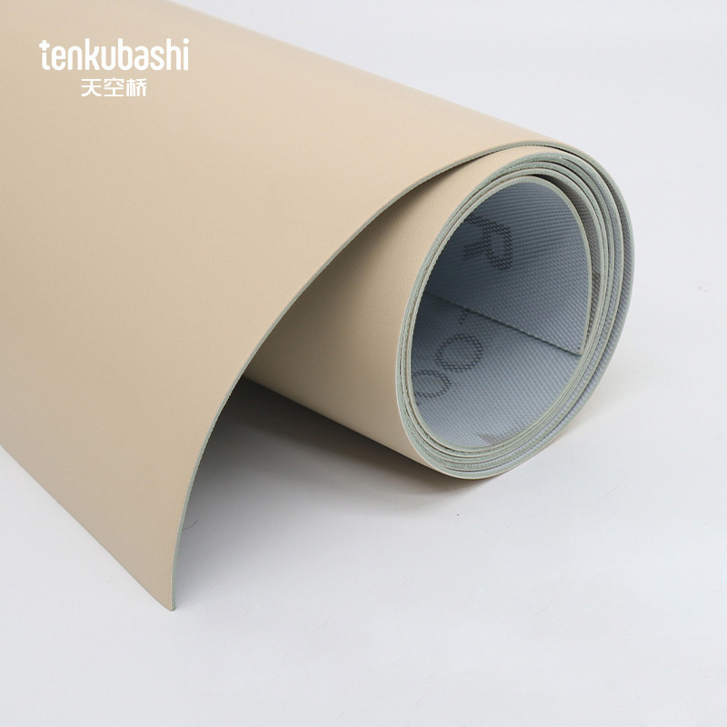 天空桥 PVC地板革 米色2.0mm含安装 平方米高清大图