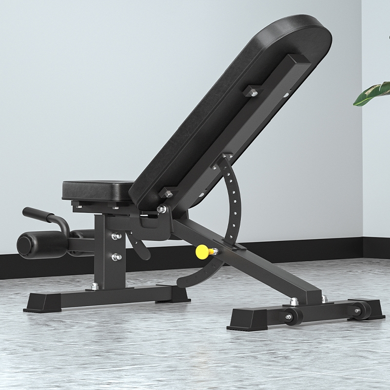 闪电客哑铃凳家用健身室内商用杠铃卧推凳折叠健身椅仰卧起坐健身器材