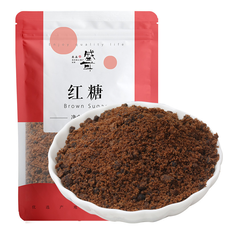 [买3送1]盛耳红糖300g/袋 手工老红糖大姨妈土红糖粉块调味