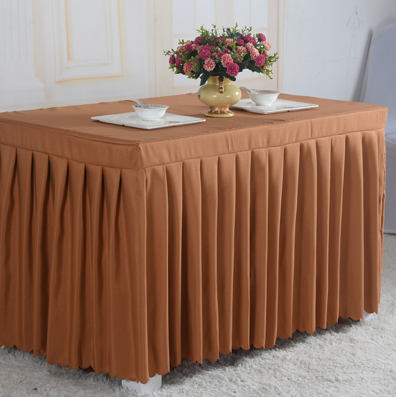 会议桌布 餐桌桌布 100*100cm高清大图