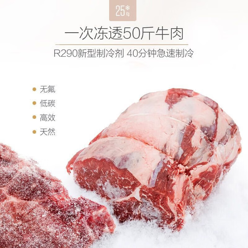 美的 423升 大容量家用冷柜 顶开门冷柜 冷藏冷冻转换柜节能 BD/BC-423DKEM(E)高清大图